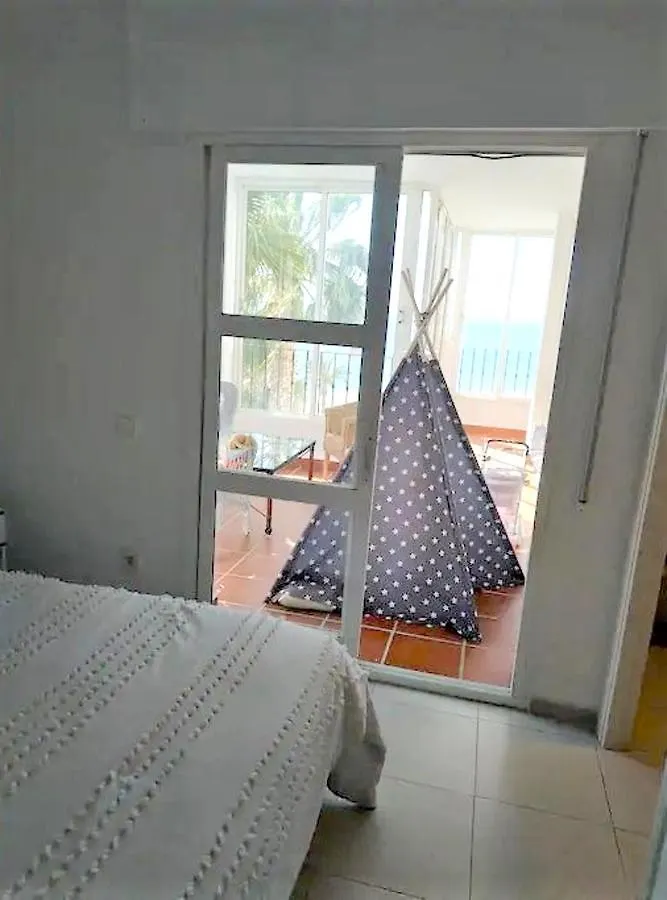 Holiday home Seaside Retreat: Beachfront House with Pool in Roquetas De Mar Spain