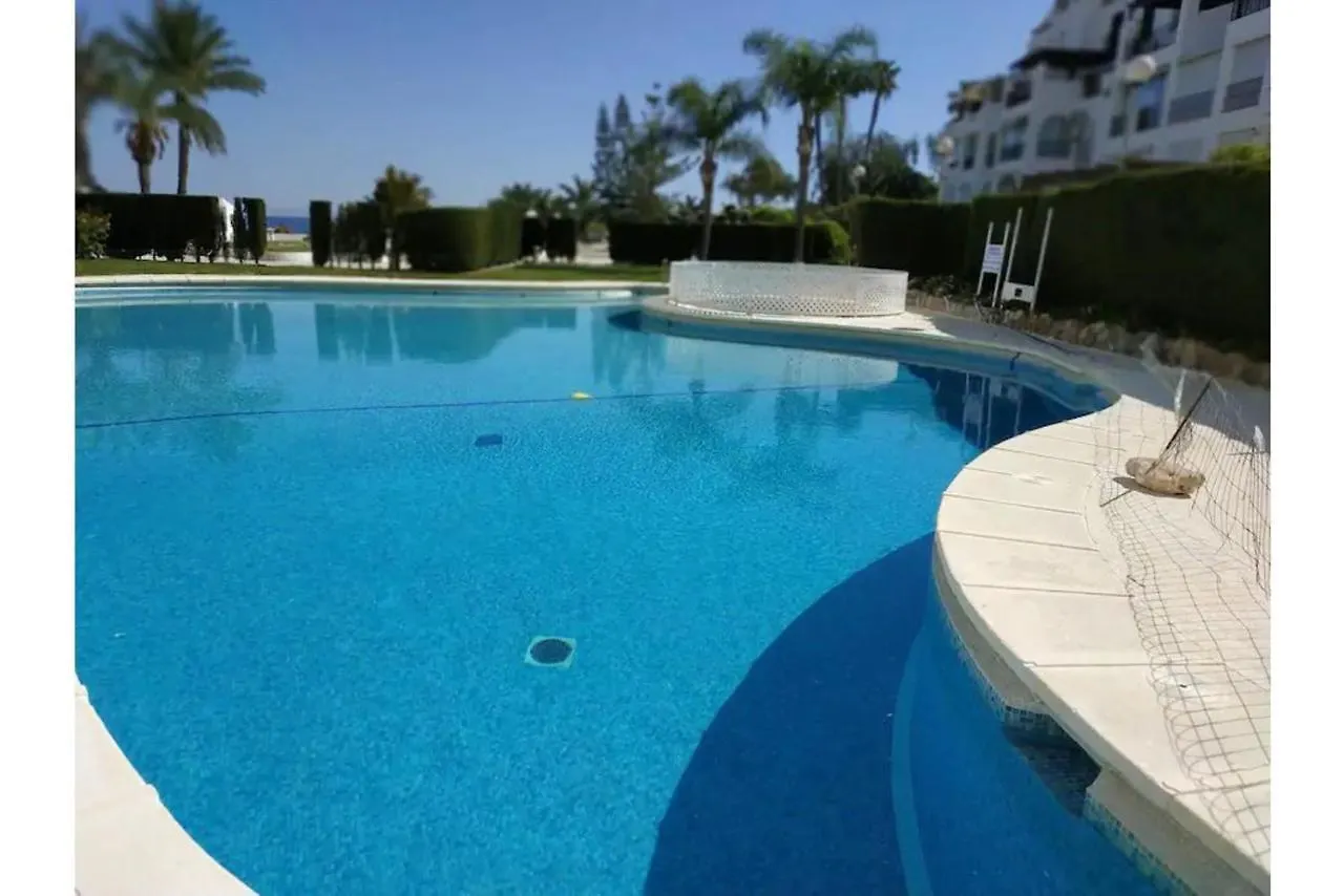 Holiday home Seaside Retreat: Beachfront House with Pool in Roquetas De Mar Spain