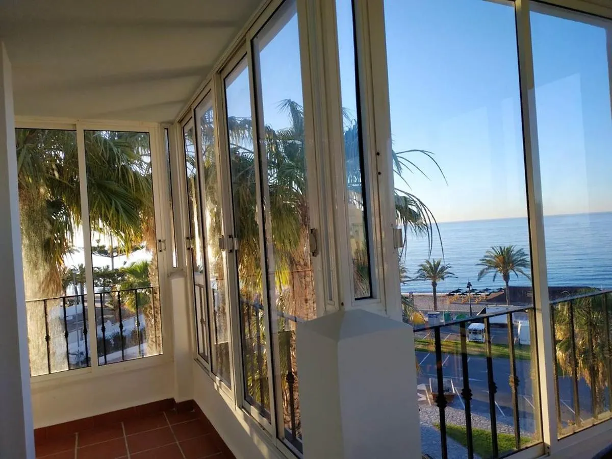 Seaside Retreat: Beachfront House with Pool in Roquetas De Mar Spain